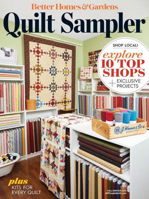Title details for Quilt Sampler by Dotdash Meredith - Available